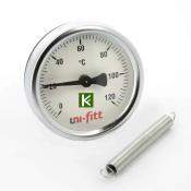 Термометр накладной UNI-FITT 320P4030 Юнифит