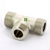 Тройник Н никелированный TIEMME 1500233