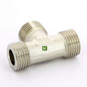 Тройник Н никелированный TIEMME 1500233