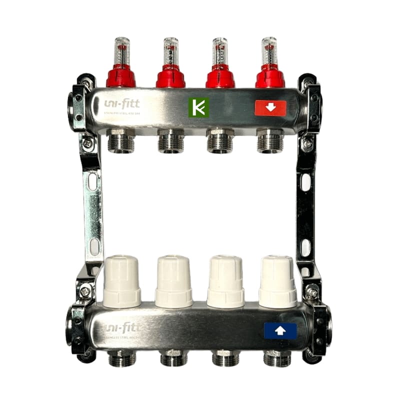 Коллекторы Uni-Fitt Optimal 450B для теплого пола фото