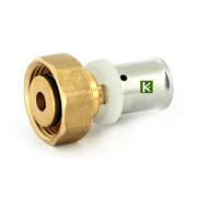 Муфта пресс Uni-Fitt 713G7300 с накидной гайкой (евроконус) Юнифит