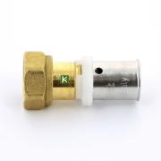 Муфта пресс Uni-Fitt 714G6200 с накидной гайкой (Юнифит)