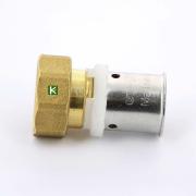 Муфта пресс Uni-Fitt 714G7300 с накидной гайкой (Юнифит)