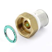 Муфта пресс Uni-Fitt 714G8400 с накидной гайкой (Юнифит)