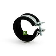 852S1800 Uni-Fitt Хомут одновинтовой 3/8" (15-18 мм) с резиновым уплотнителем
