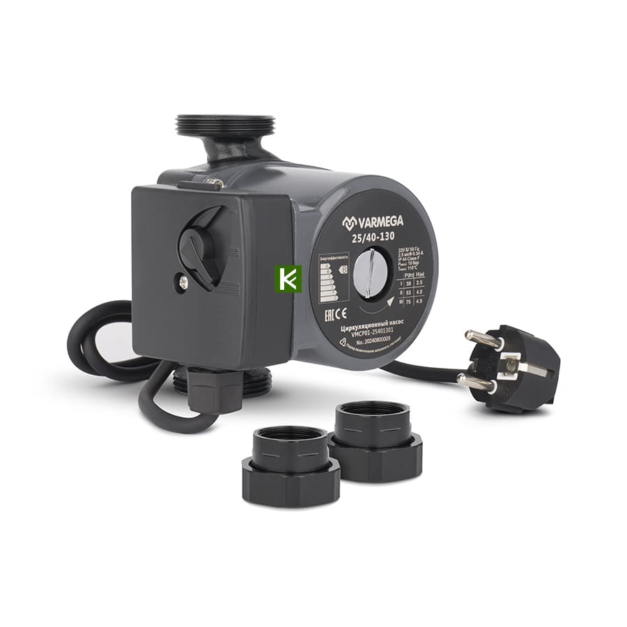 VMCP01-25401302 Насос Varmega 25/40-130 BASIC (Вармега)