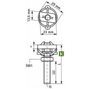 Болт монтажный Walraven BIS RapidRail Hammerfix 6523004 (болты Вальравен)