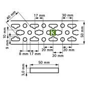 Монтажная шина Walraven BIS 835503 (шины Вальравен)