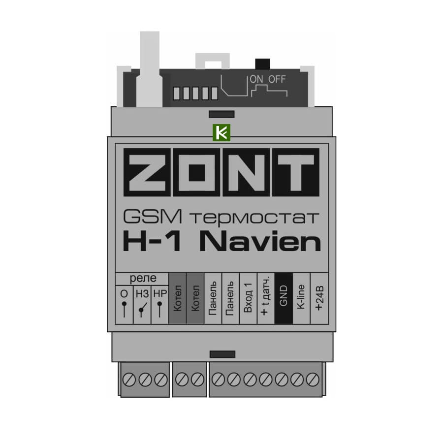 Zont H-1 Navien Модуль дистанционного управления газовыми котлами Navien (ML00003713)