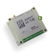 Zont H-1B GSM контроллер для газовых котлов BAXI и De Dietrich