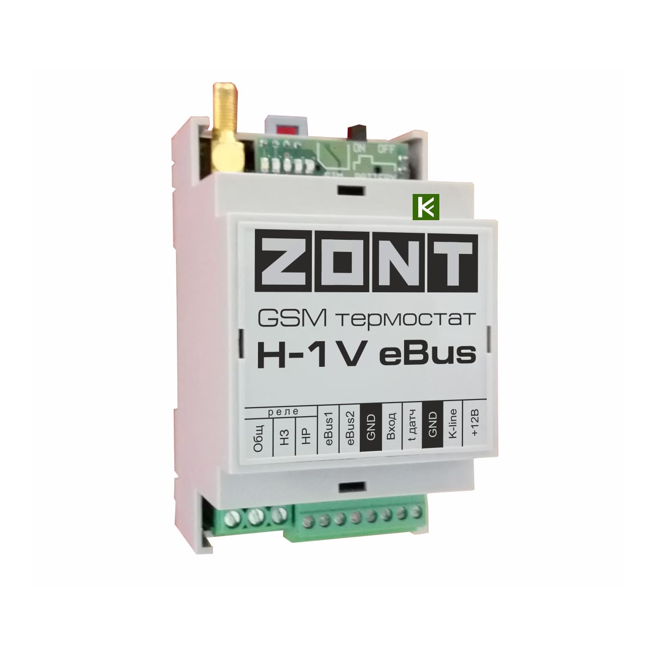 Zont H-1V E-BUS Модуль GSM дистанционного управления котлом по шине E-BUS (ML00003306)