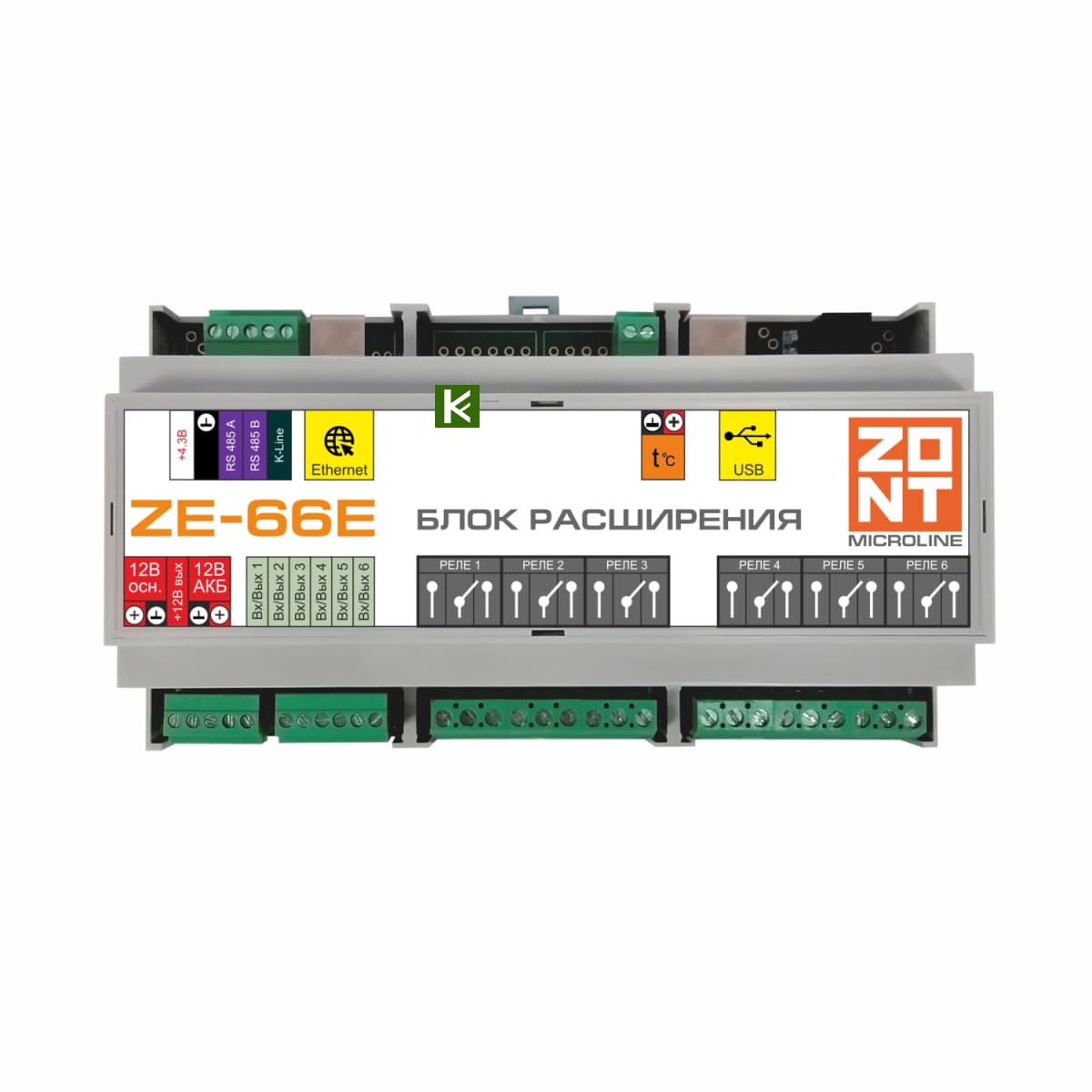 Zont ZE-66E Блок расширения контроллера H2000+ (ML00004555)